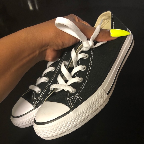 Kids black converse - Picture 2 of 3